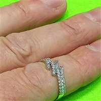 Anello Vidali Gioielli Donna in Oro bianco ANOR-4-34 - ANOR-4-34